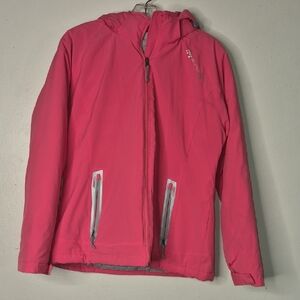 Free Country Woman Bright Pink Raincoat
